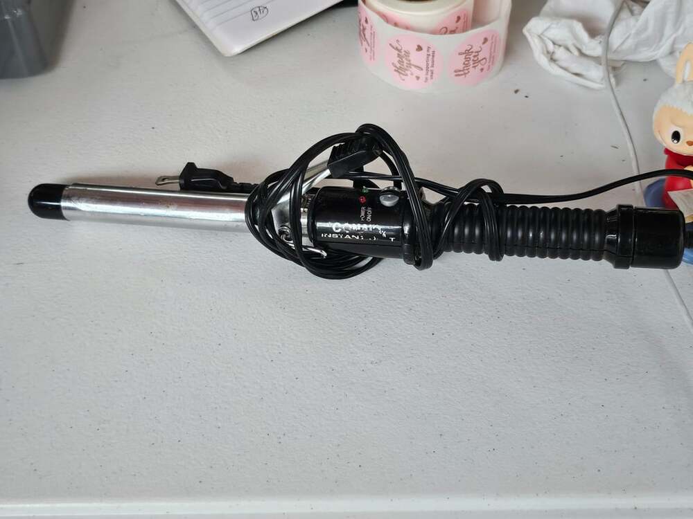 Conair CD87 1" Dual Voltage Chromium Curling Iron 110-220 Volt - .com,